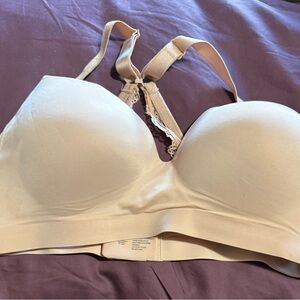 Soma Cream Bra with Lace Detail